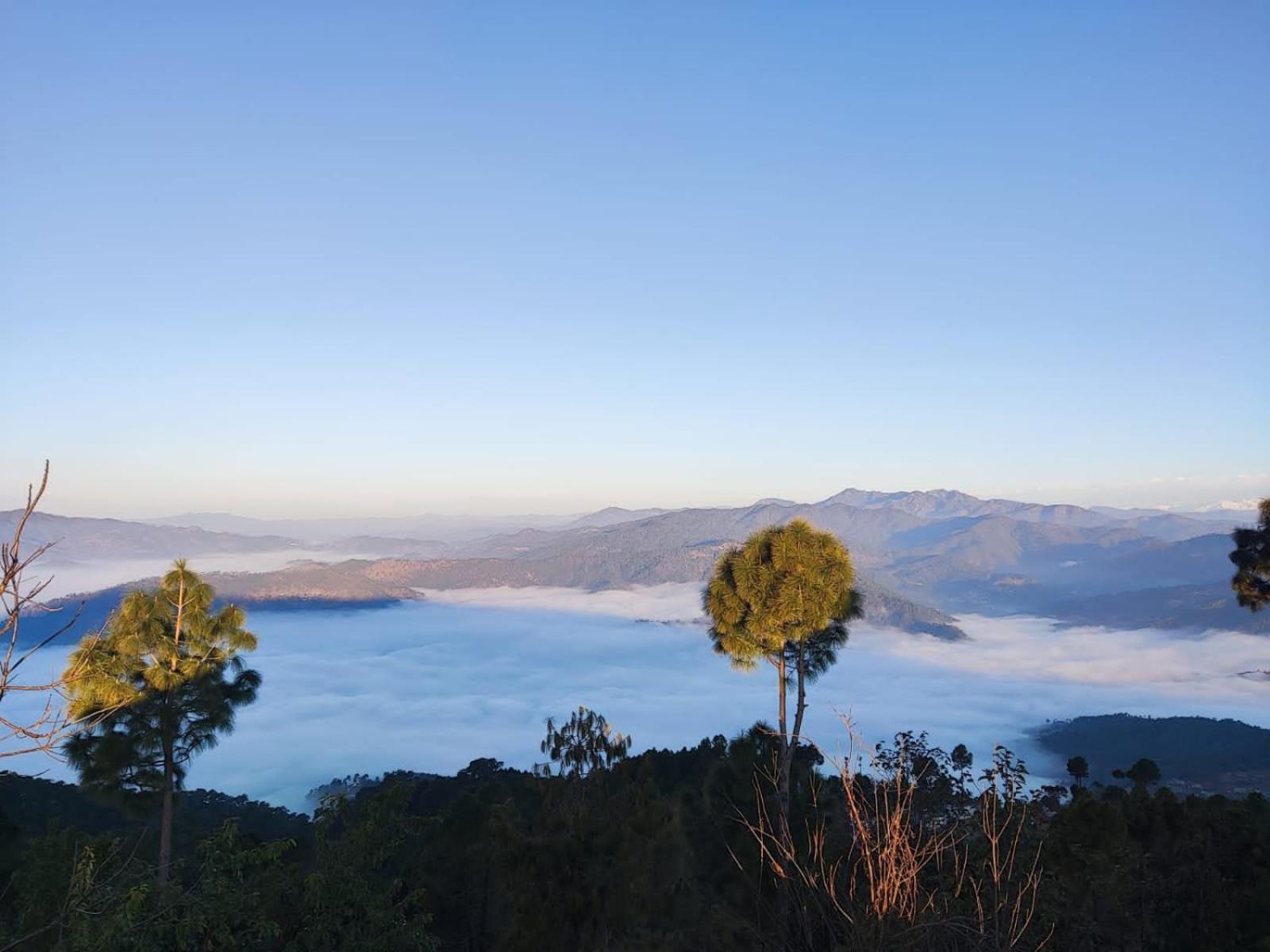 The Heavens Apartment Almora Bagian luar foto
